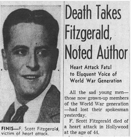 Death, Suffered a massive heart attack