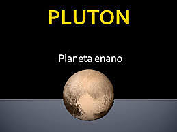 Plutón: planeta enano