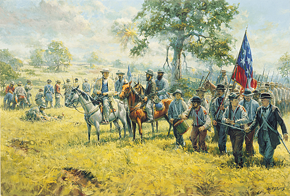 The Battle of Wilson's Creek, Missouri