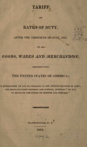 Tariff of 1816