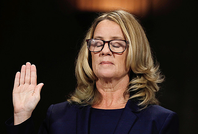 Dr. Christine Blasey-Ford testifies that Brett Kavanaugh sexually assaulted her