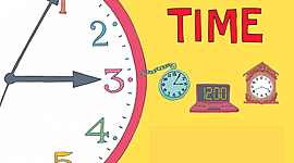 Timeline: Telling Time (complete the time)