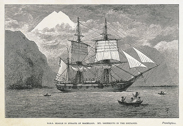 Inizio del viaggio di Charles Darwin verso le Galapagos