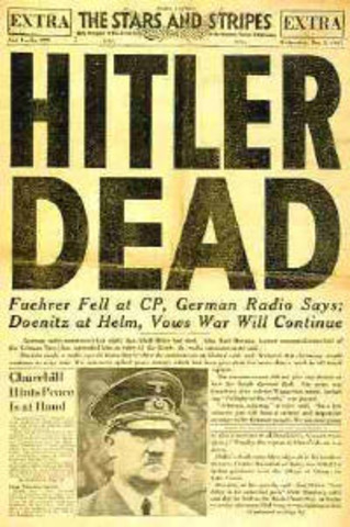 Hitler Commits Suicide