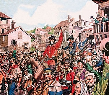 Spedizione dei Mille da parte di Garibaldi