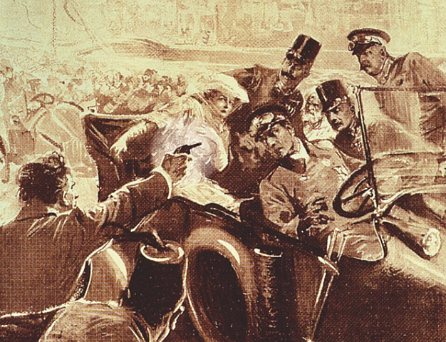 Österrike-ungern förklarar krig