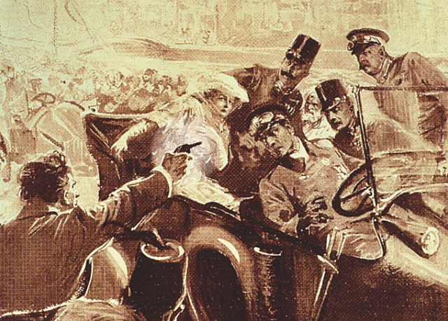 Österike-Ungen förklarar krig