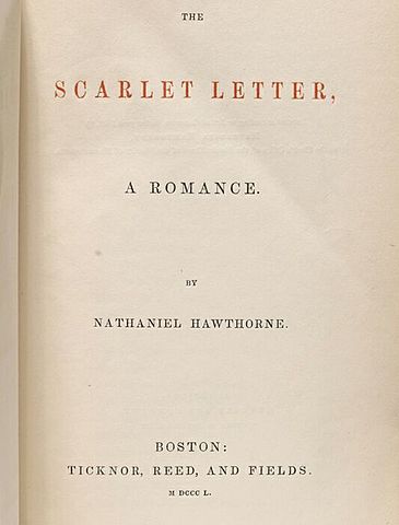 Н. Готорн. Алая буква