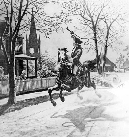 Midnight Ride of Paul revere