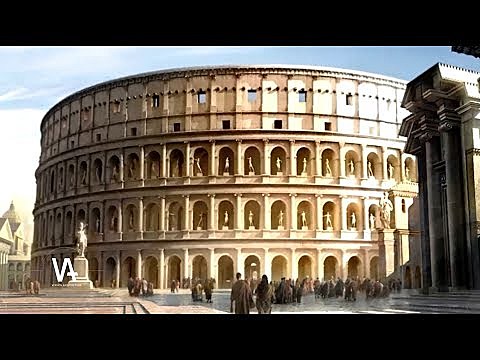 La creación del Imperio Romano.