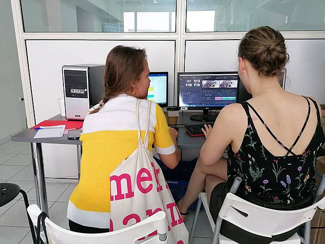 Video making with Volunteering for Peace