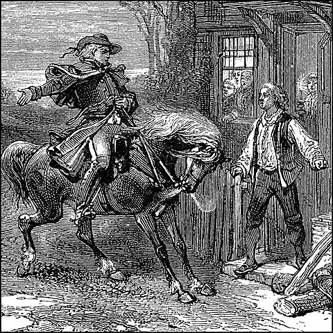 Midnight ride of Paul Revere