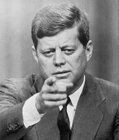 Kennedy tell the press that the invasion was Cubans fighting Cubans