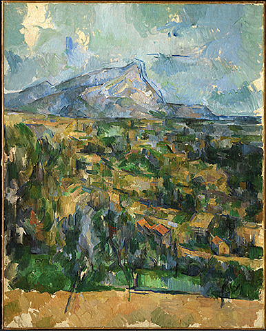 Nº 7 Montagne Sainte Victoire Cézanne 1904