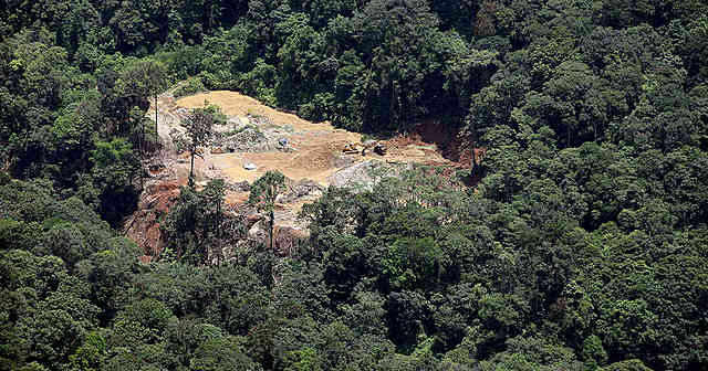 Destruccion de la biodiversidad del choco - 2019