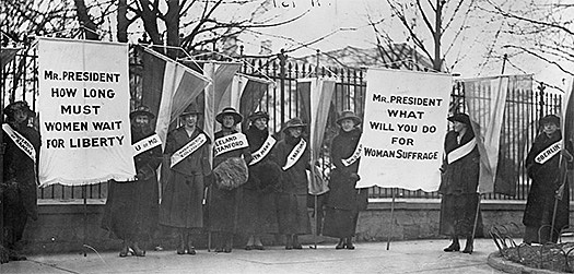 NWP Picketing the White House