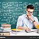 Depositphotos 154676932 stock photo man studying in school