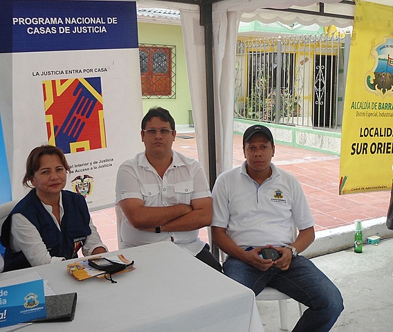 Casa de Justicia en el Barrio Simón Bolívar