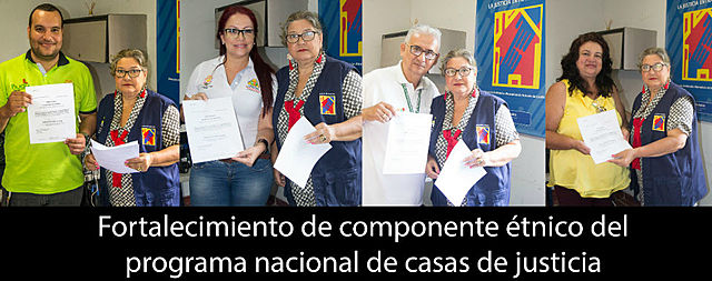 Fortalecimiento del servicio de casas de justicia y centros de convivencia ciudadana como espacios de resolución de conflictos.