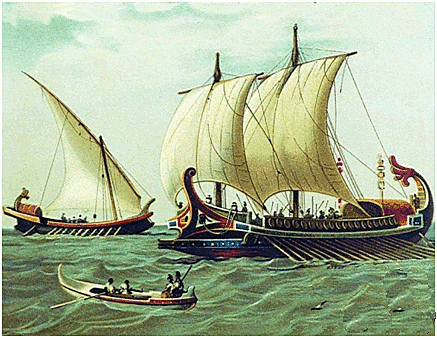 Els Romans Desembaracan a Empúries