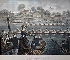 Primera regata Oxford-Cambridge