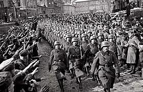 German troops marched into Austria.