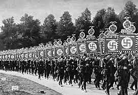 Invading Czechoslovakia.