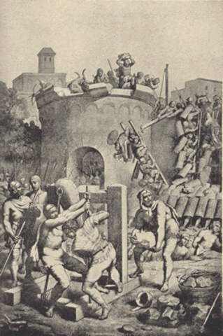 Штурм и сожжение Карфагена