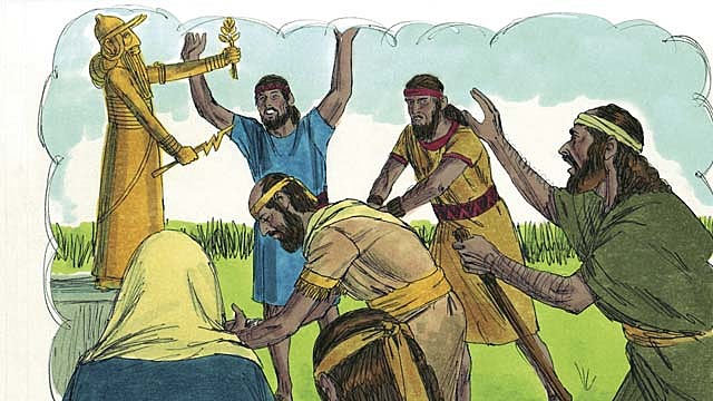 Israel follows foreign gods and Israel faces hardship and conquest by other nations