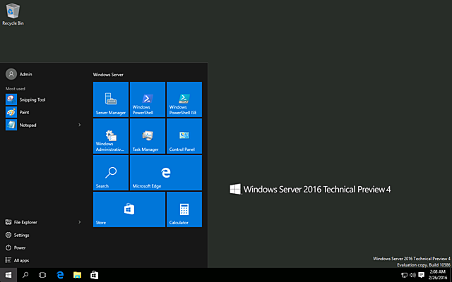 Windows Server 2016