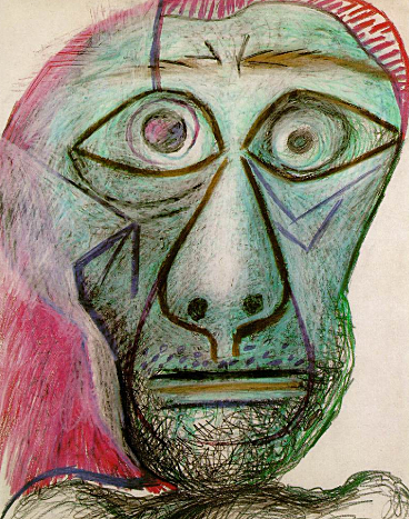 Self-Portrait Facing Death