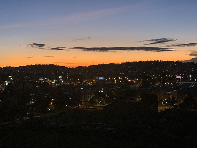 I went to live in Bogotá