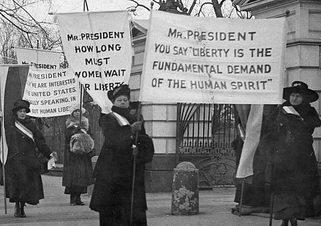 Picketing of the White House