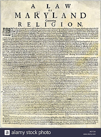 Maryland Toleration Act