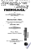 Cubí y Soler Sistema Completo de Frenología