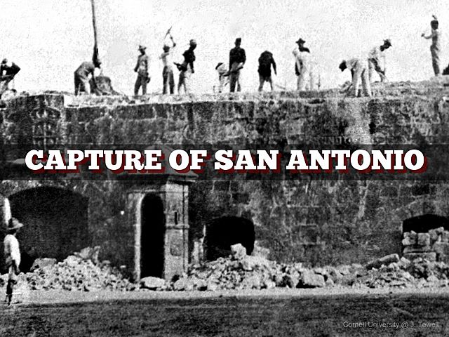 Capture of san Antonio