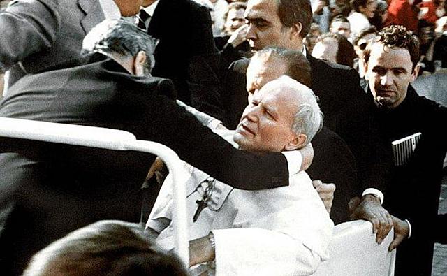 Pope St. John Paul II survives an assassination attempt ordered by the KGB(Soviet intelligence agency)