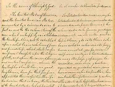 treaty of guadalupe hidalgo ends the mexican american war