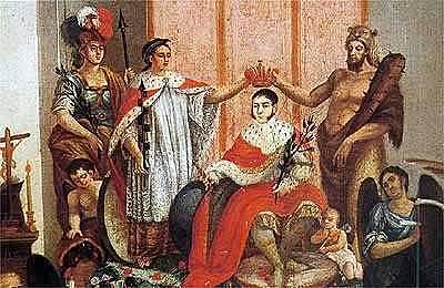 Coronación de Agustín de Iturbide