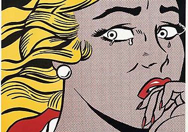 Roy Lichtenstein - Crying Girl