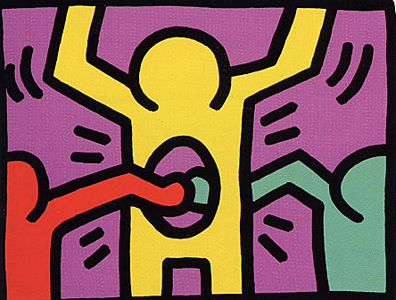 Keith Haring - Pop Shop 1