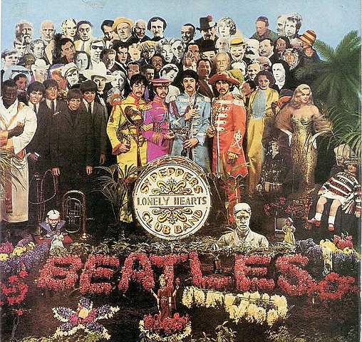 Sir Peter Blake – Cover for Beatles’ album Sgt. Pepper’s Lonely Hearts Club Band