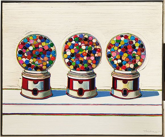 Wayne Thiebaud - Three Machines