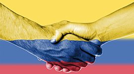 Timeline: PROCESO DE PAZ EN COLOMBIA 1980-2019. VALENCIA GOMEZ LUIS ALBEIRO