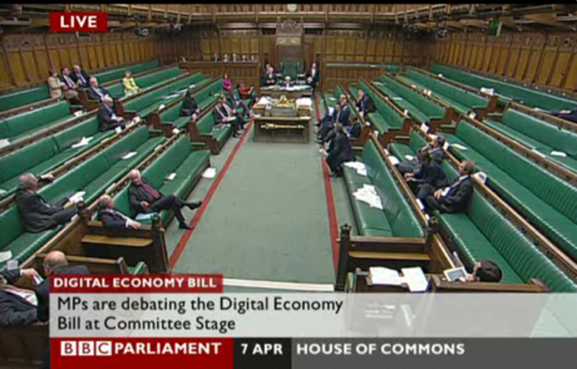 Digital Economy Bill: Committee stage