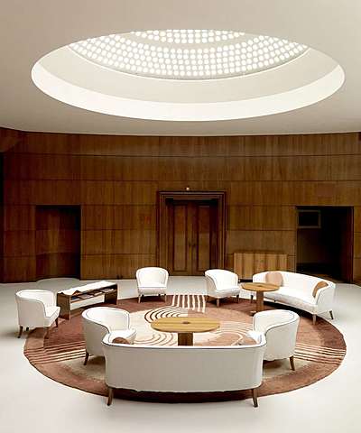 "Eltham Palace Entrance," Seely &Paget, and Rolf Engstromer, 1936