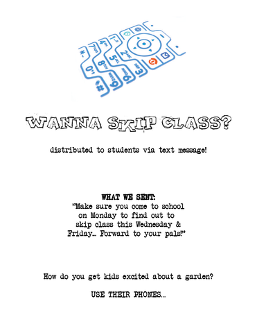 SCAVO - Send Out Student Skip Text Message