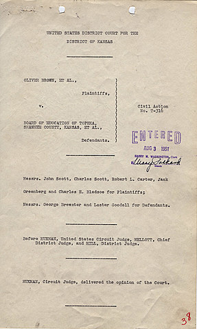 Brown v. Board of Education