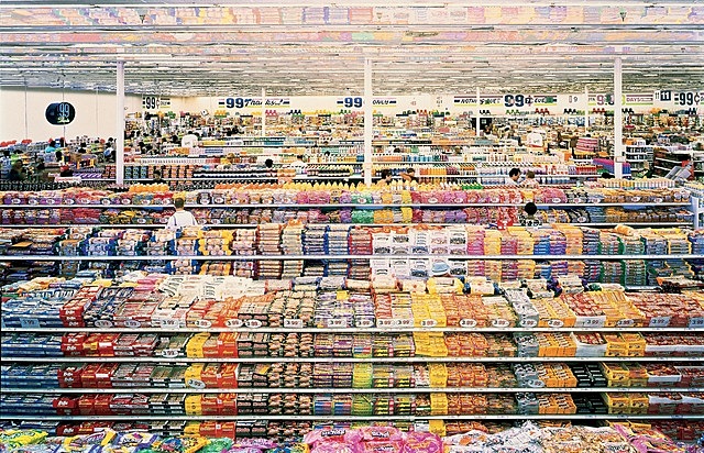 "99 cen"t 1999. Andreas Gursky