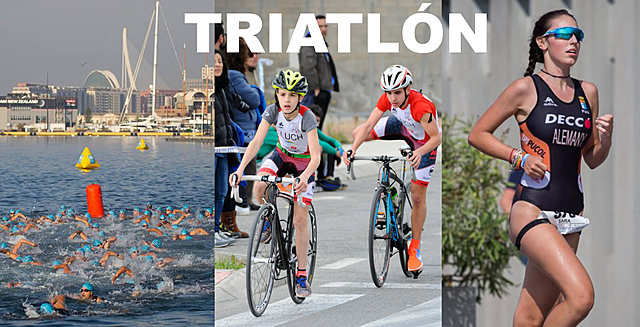 Primera carrera moderna en triatlón